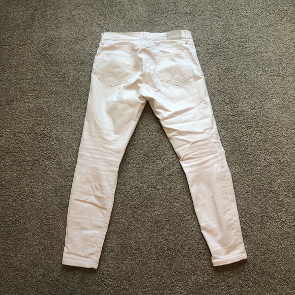 Able High Rise White Skinny Jeans - Picture 8 of 8